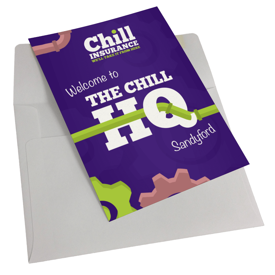 Chill HQ A5 Welcome Pack